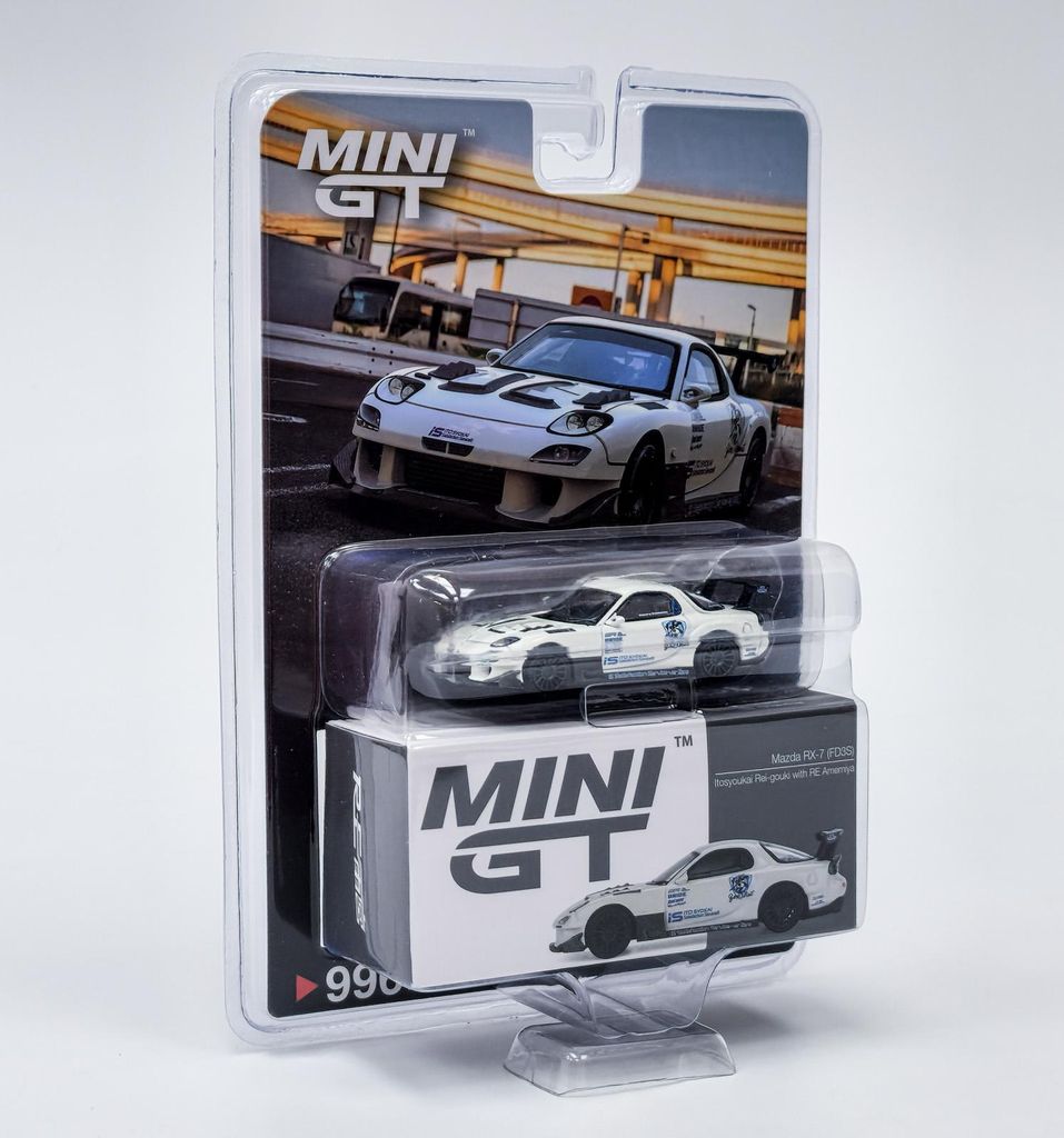 Mazda RX-7 (FD3S) Itosyoukai Rei-gouki mit RE Amemiya - Blister Mini GT 1:64