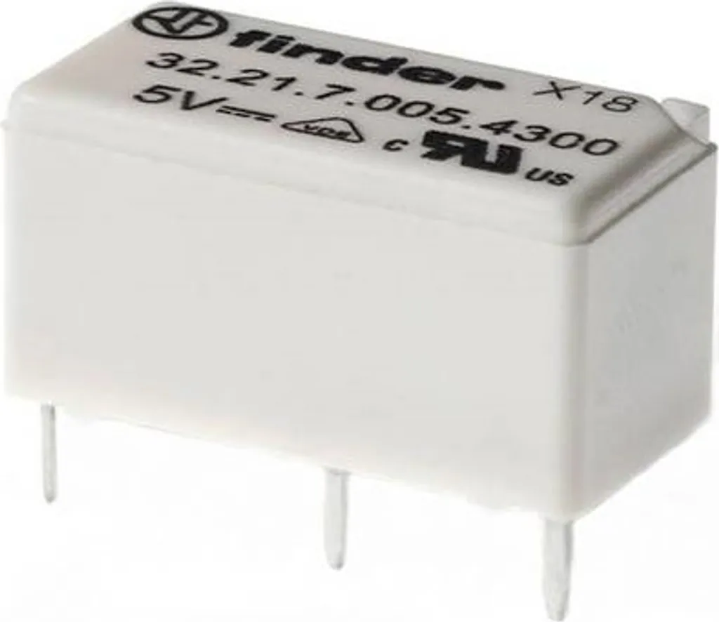 Finder 32.21.7.012.4000: Relè 12VDC 6A per Montaggio su PCB