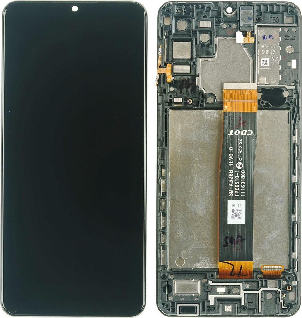 Samsung Galaxy A32 5G Bildschirm SM-A326B Display LCD Modul schwarz mit Rahmen