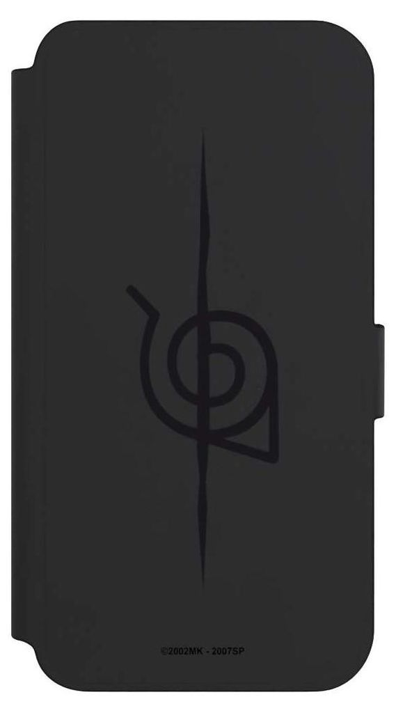 NIVOCASE Klapphülle für Samsung Galaxy S23+ Handyhülle aus Kunst Leder NIVOflip schwarz Naruto Shippuden Sasuke Konoha