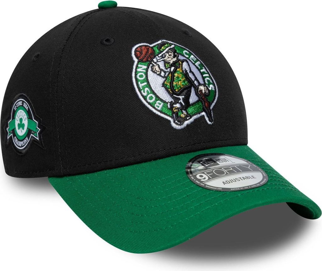 New Era 9Forty Strapback Cap - SIDE PATCH Boston Celtics Produktbild 