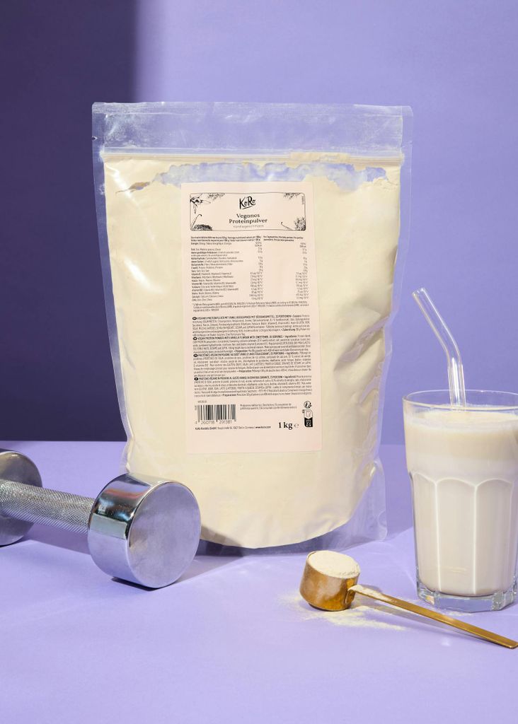 KoRo | Veganes Proteinpulver Vanille 1 kg Produktbild 2