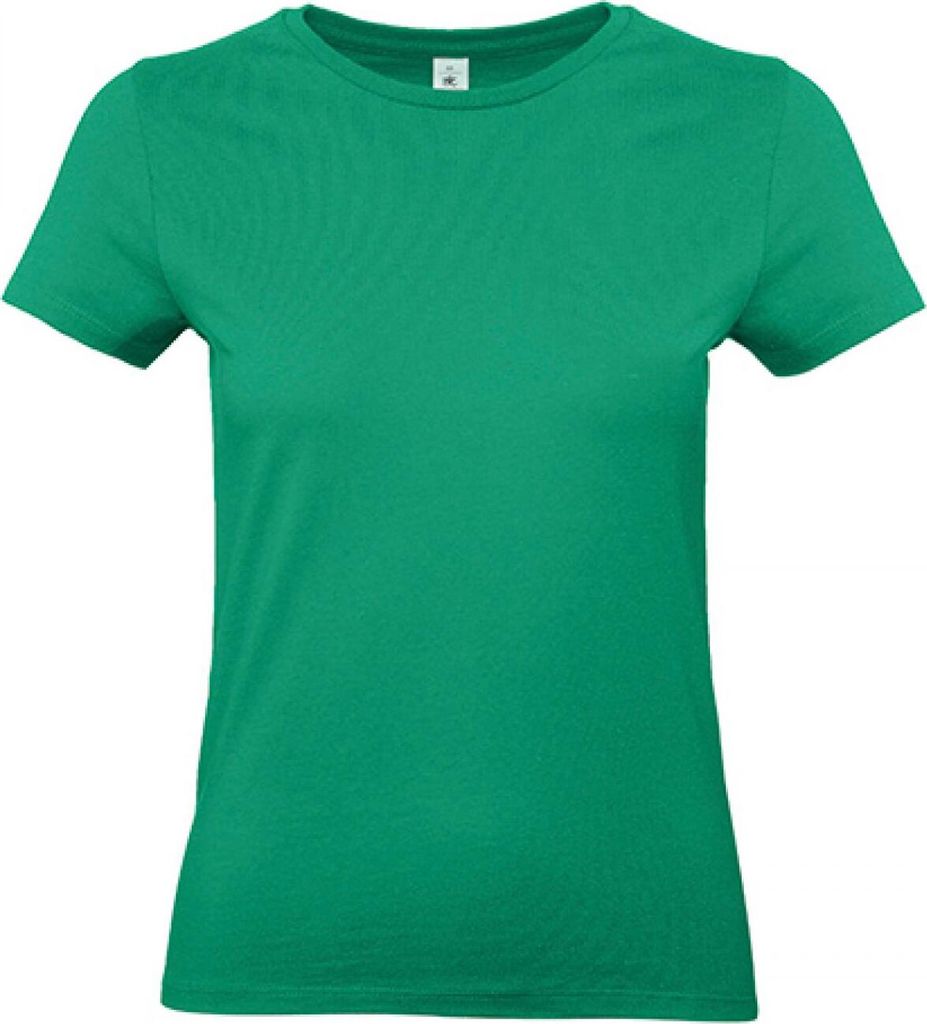 B&C TW04T | Damen T-Shirt / 100 E190 - Farbe: Kelly Green - Größe: S