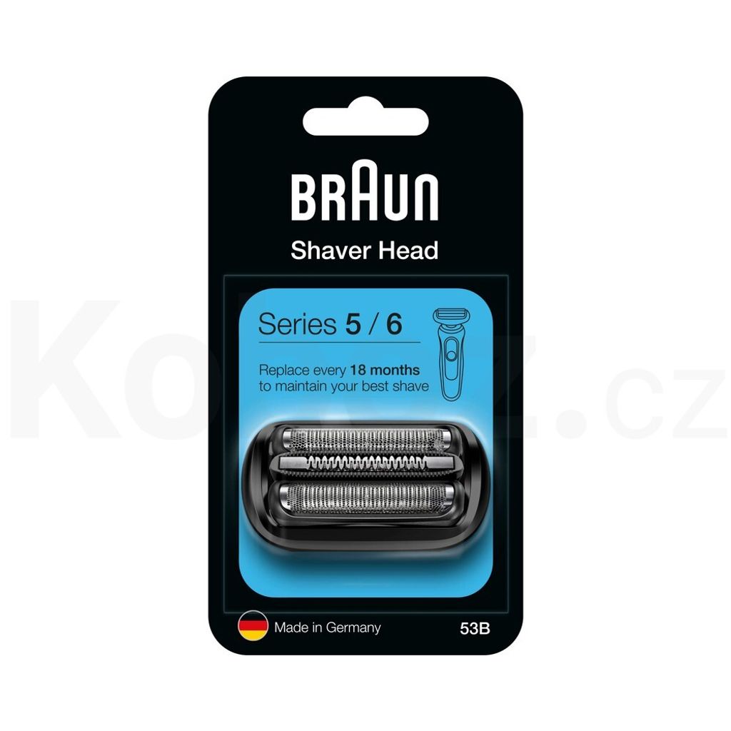Braun | Serie 5 Kassette 53B Ersatzkopf für Serie 5/Serie 6