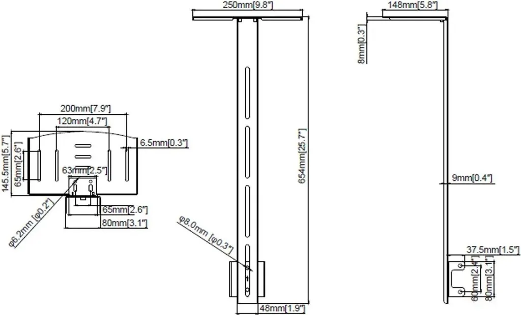 Support caméra visioconférence série 031 et 032 stable pour écran - 2