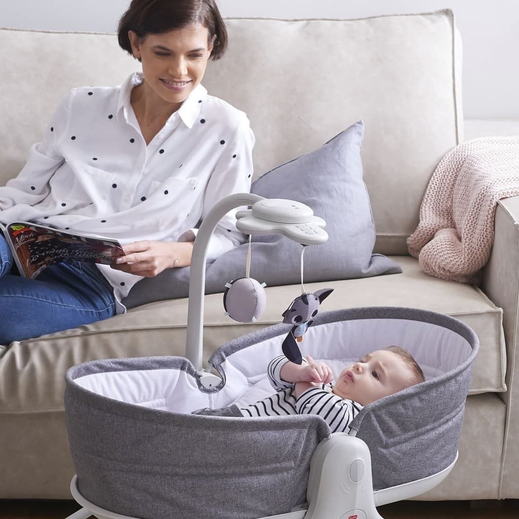 Tiny Love 3 in 1 Babywippe Rocker Napper Grau Kaufland