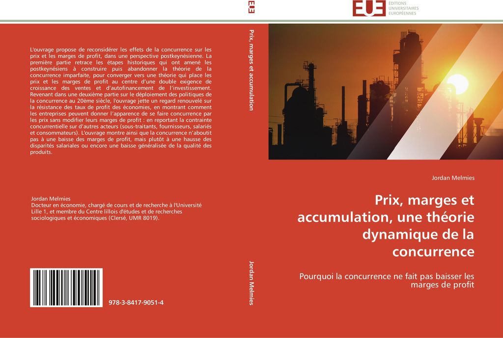 Prix, marges et accumulation, une théorie dynamique de la concurrence