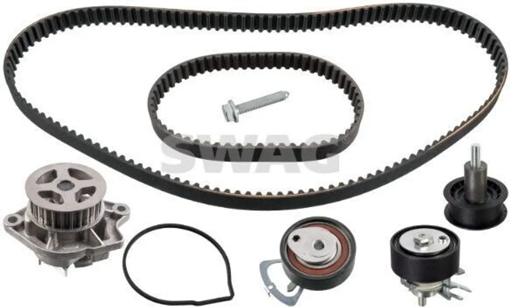Kit de Distribution avec Pompe à Eau pour Polo 9N et VW Golf V Berline