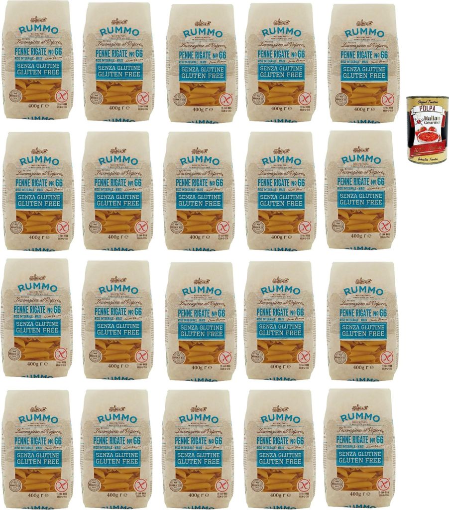 Rummo Pasta Penne Rigate N° 66 senza Glutine, gluten free, Produktbild 
