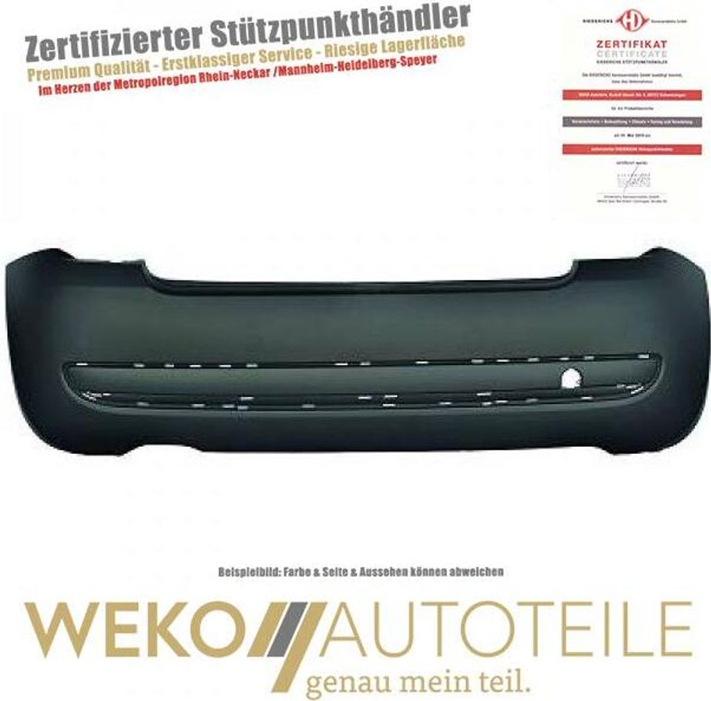 Stoßstange hinten DIEDERICHS 3405057 für ABARTH passend für FIAT