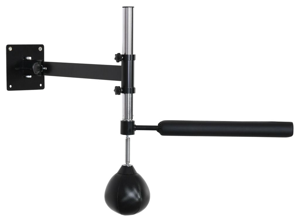 HOMCOM Boxgestell Wandhalterung mit Reflexstange Speedball Produktbild 