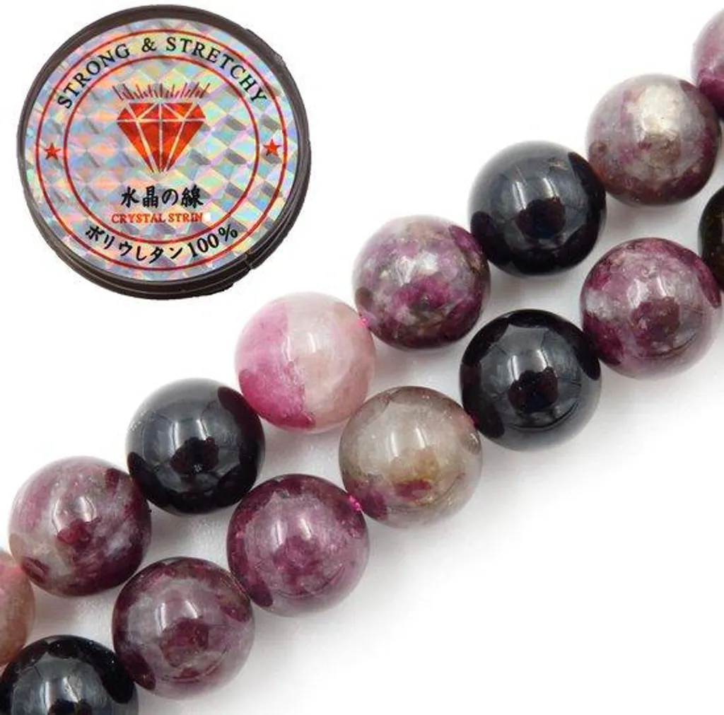 Perles en plastique 4mm pour bijoux DIY avec fil Töner AAA - 180 pièces