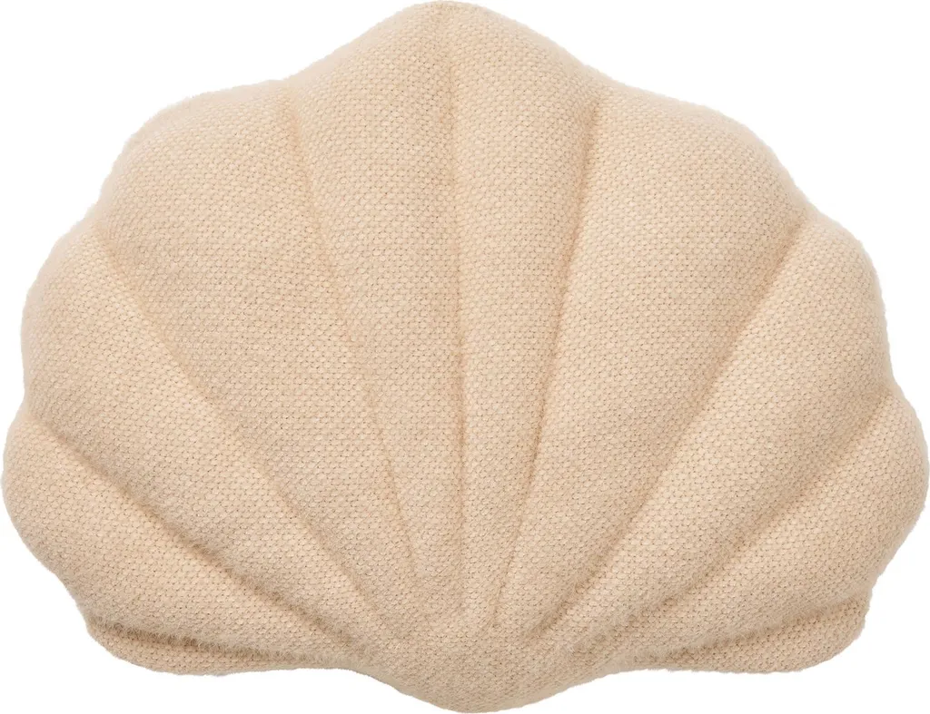Coussin de décoration beige Luna 33x45 cm pour salon et chambre