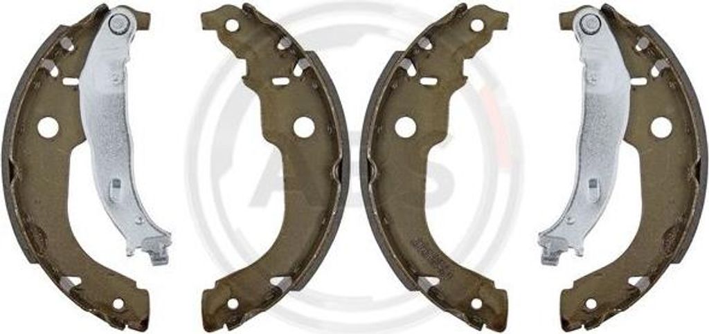 A.B.S. 9226 Bremsbackensatz OE 1619229680 kompatibel mit C-Elysee, C3, DS3, 207, 208, 301