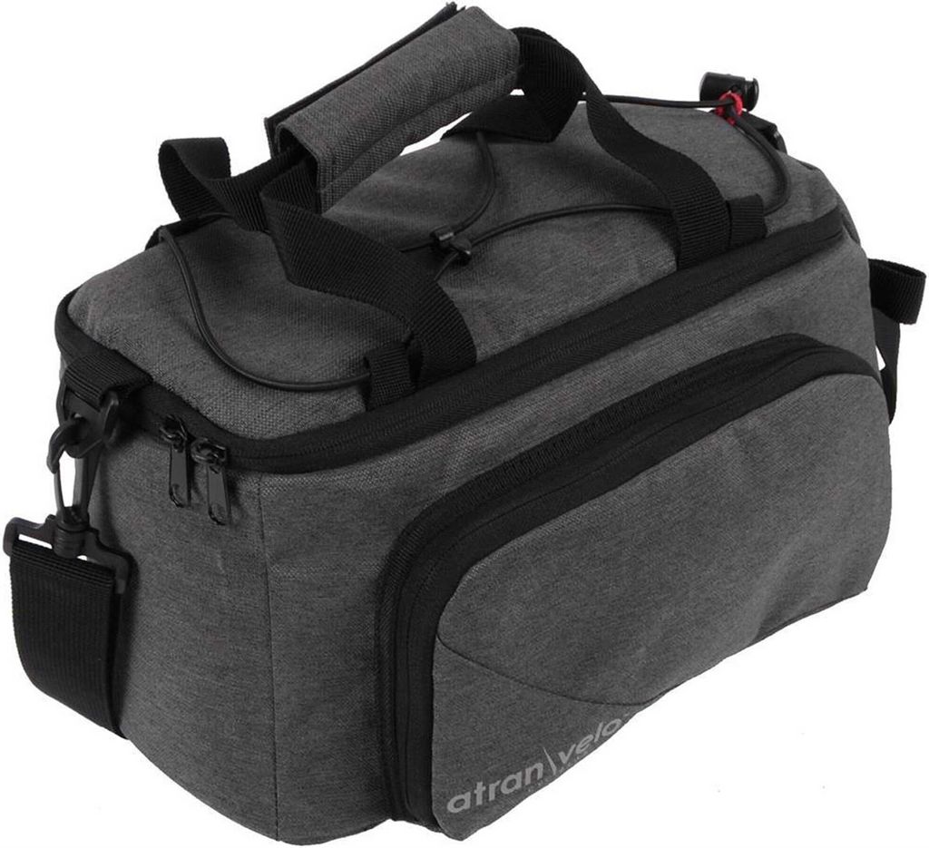 Atranvelo Zap Avs Gepäckträgertasche 18.5l Grau  Grau One Produktbild 