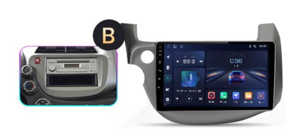 Junsun Autorádio pro HONDA FIT/JAZZ 2007-2013 s Android, Obrázek produktu 