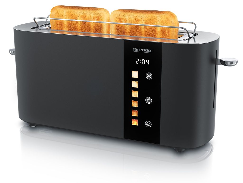 Tostapane a 2 fette LEVEL TOUCH, 1000 W, acciaio Immagine del prodotto 