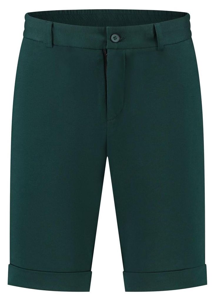 GENTS - Joggingkurzhosen grün - Katoen - Grün - Größe M/M