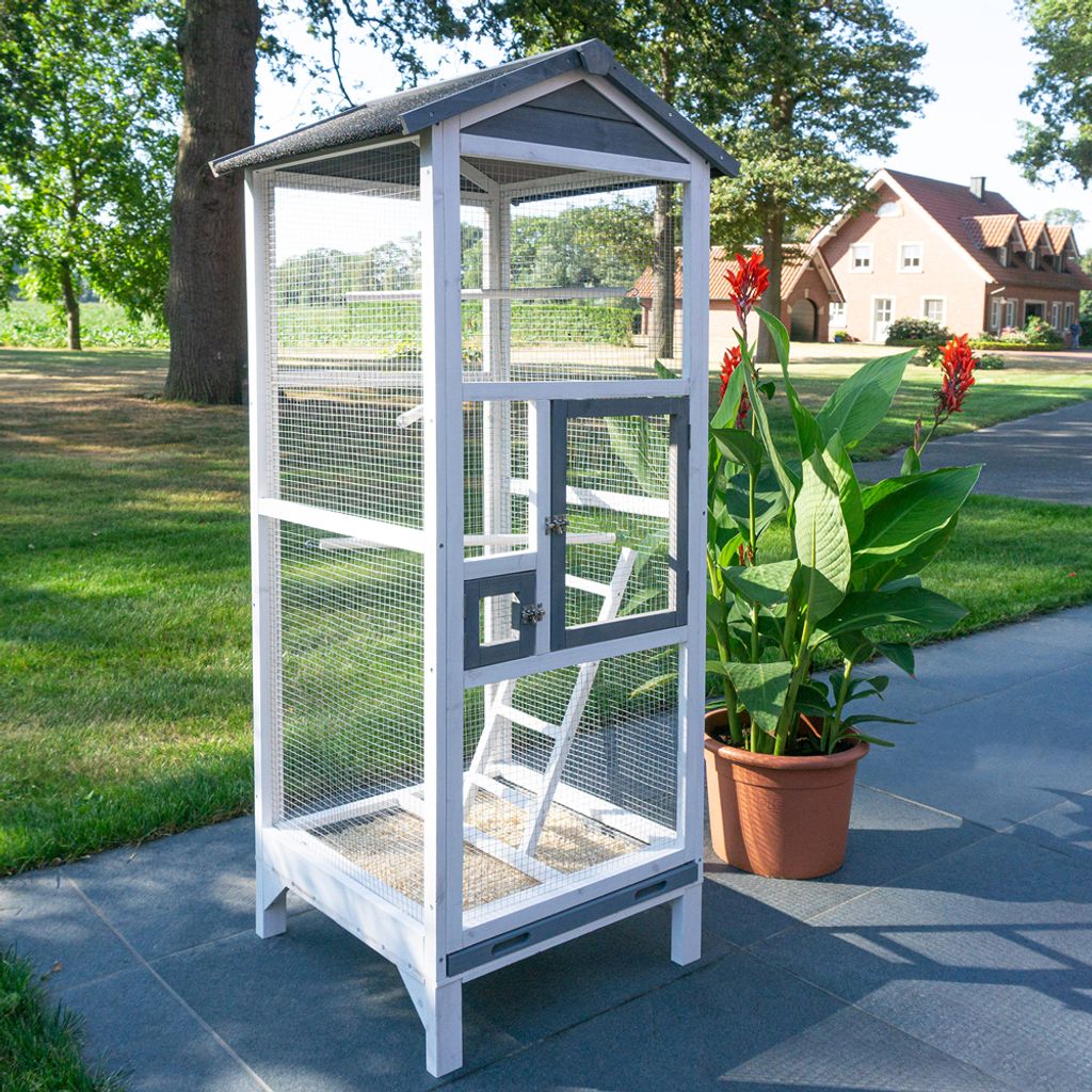 zooprinz Vogelvoliere Apollo | M | 72x167x60cm (BxHxT) | Produktbild 