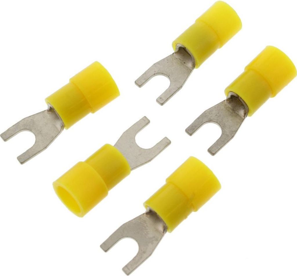 Gabel-Kabelschuh JMP 4,0-6,0mm M4 5 Stück