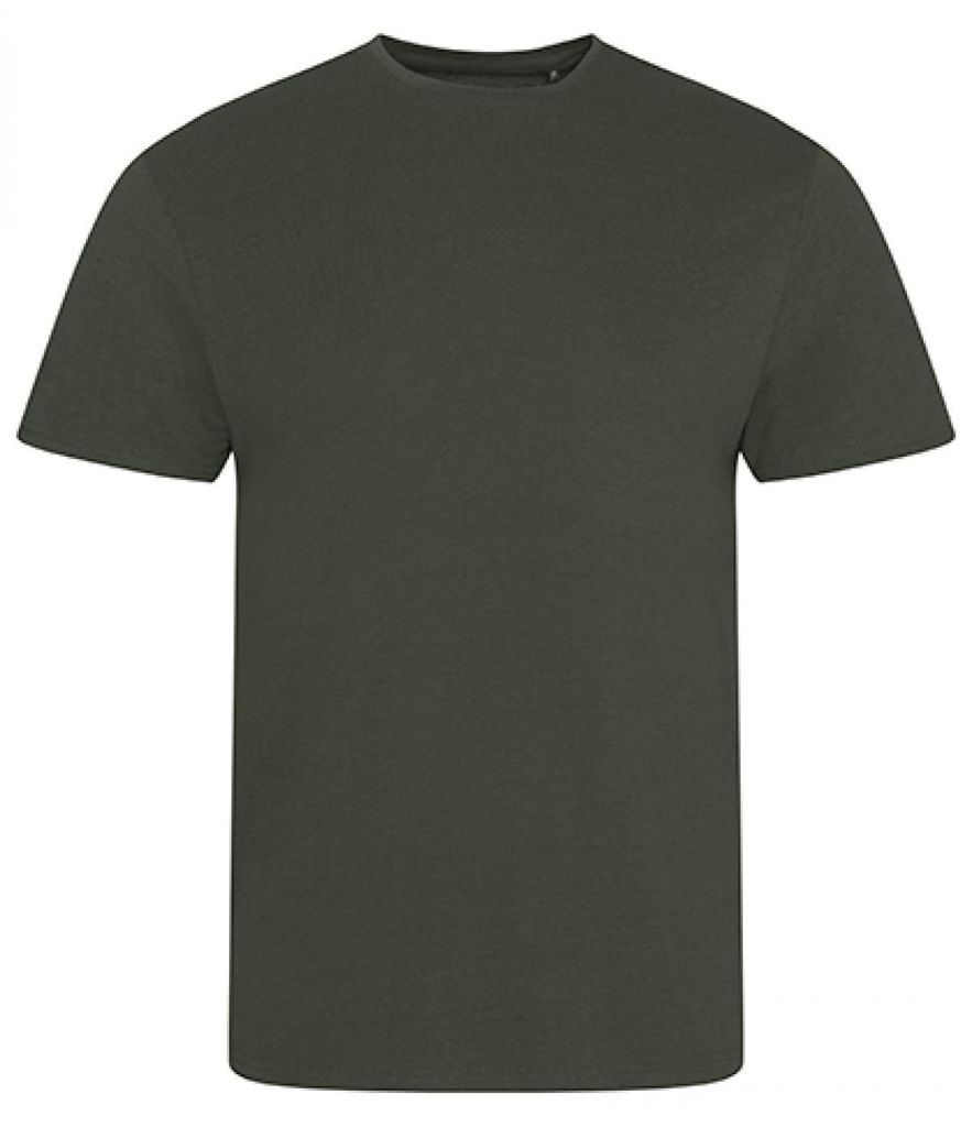 Ecologie EA001 | Herren Cascades Tee / 100% Baumwolle| Single-Jersey - Farbe: Olive Green - Größe: S