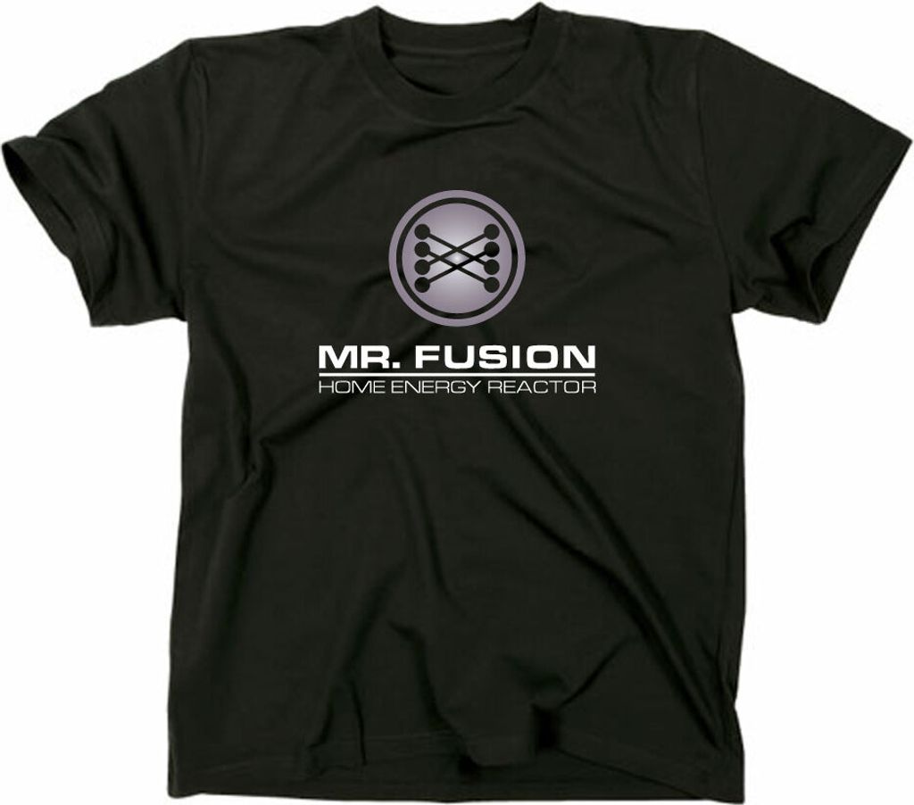 Styletex23 T-Shirt Mr Fusion Logo, schwarz, S