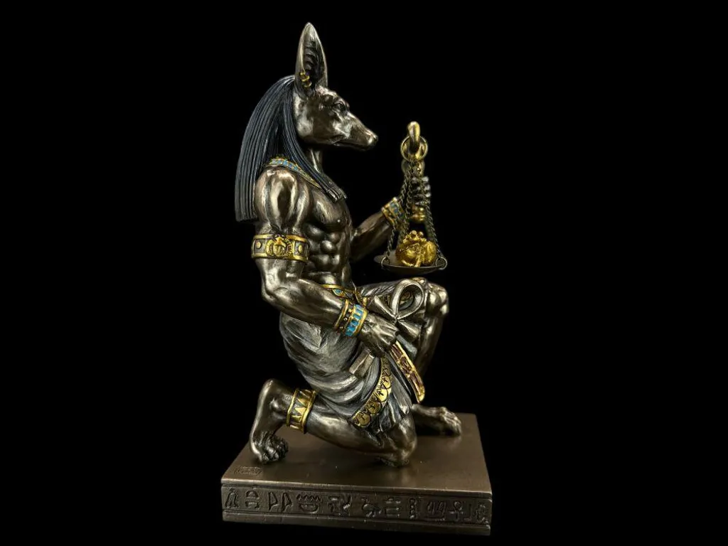 Objet de Collection Anubis : Décoration de Bureau et Idée Cadeau Art - 6