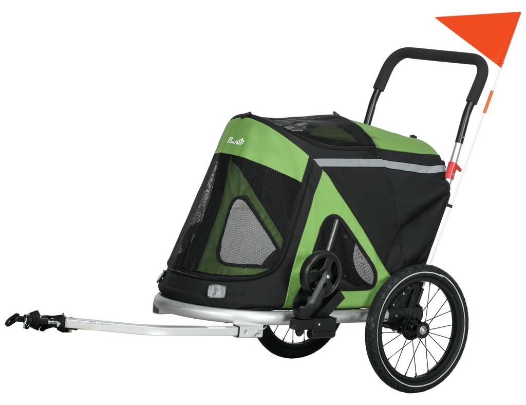 PawHut 2-in-1 hondenwagen, geschikt voor middelgrote Productafbeelding 