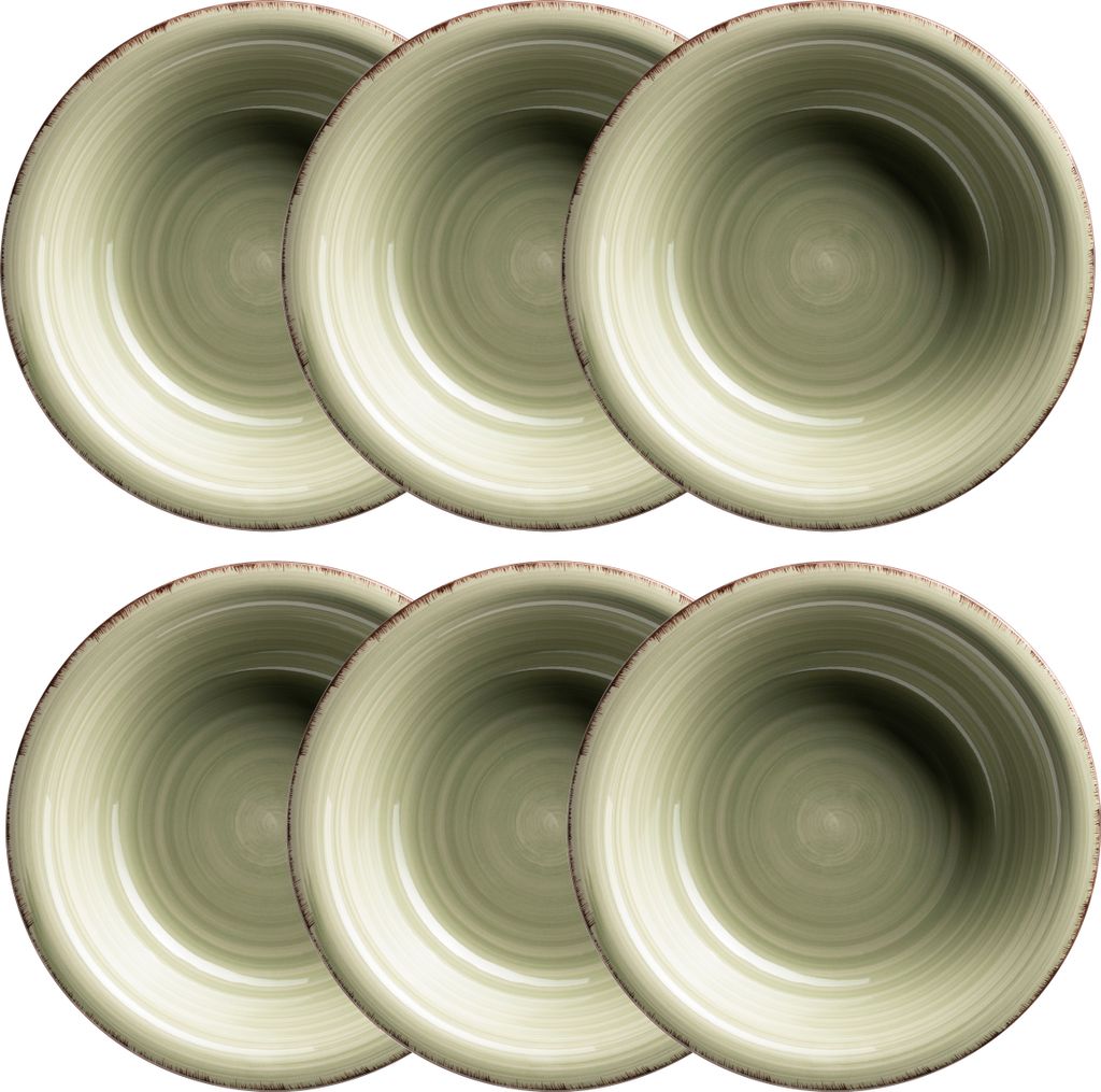 Suppenteller-Set, Steingut Suppenteller-Set, Steingut Produktbild 