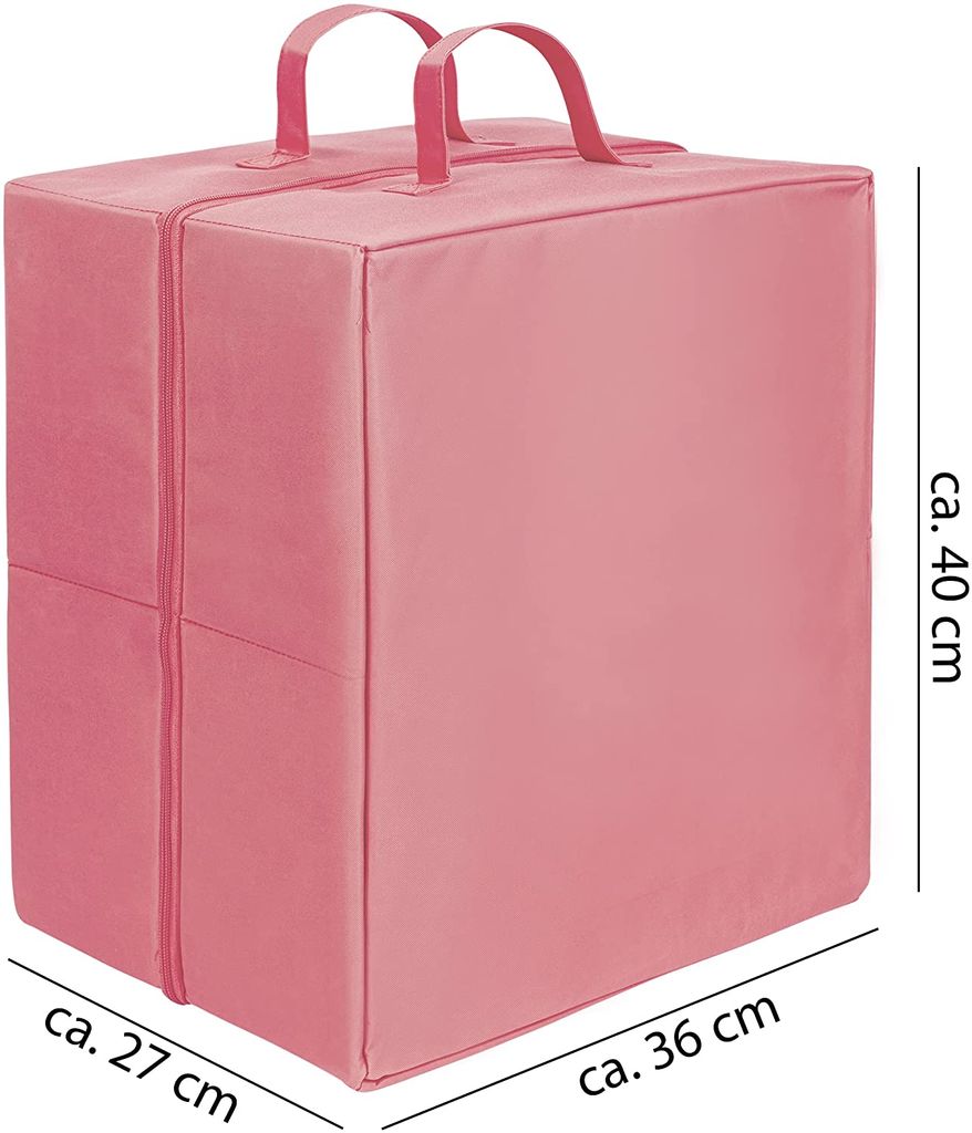 Wimpernkleber Aufbewahrungsbox – Mit Schwammkissen, Rosa, Luftdicht, Für Wimperntechniker & Heimgebrauch