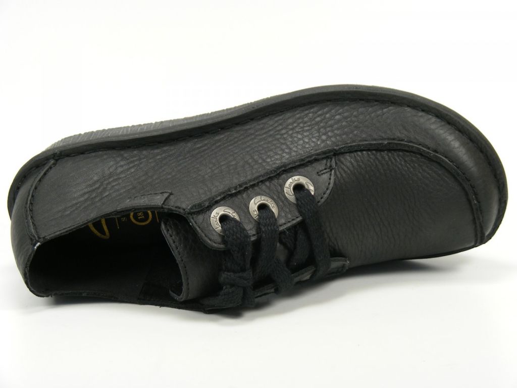 Clarks Schuhe Damen Halbschuhe Funny Dream schwarz black 20306639, Schuhgröße:40