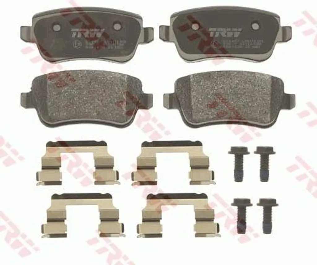 Plaquettes de frein TRW GDB1638 pour Fiat Croma - Qualité OE 77363610