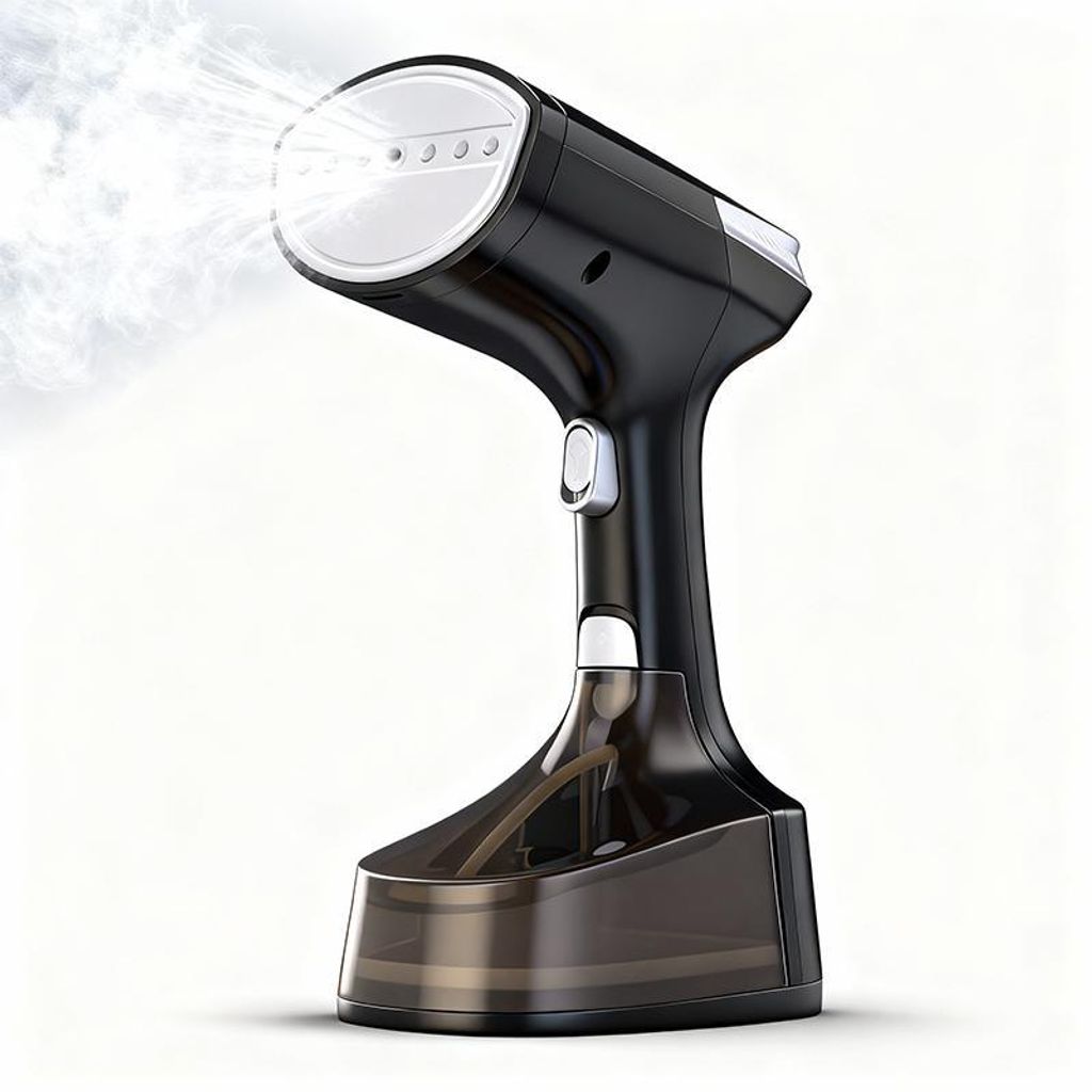 Dampfglätter Handgerät 1600W & Kleiderdampfer tragbar – Vertikaler Steamer mit 350 ml Wassertank für Kleidung und Textilien