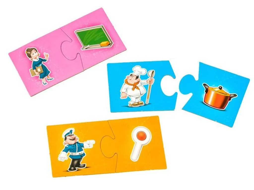 Kit d'organisation pour bureau Professions 00857 - Clips éducatifs