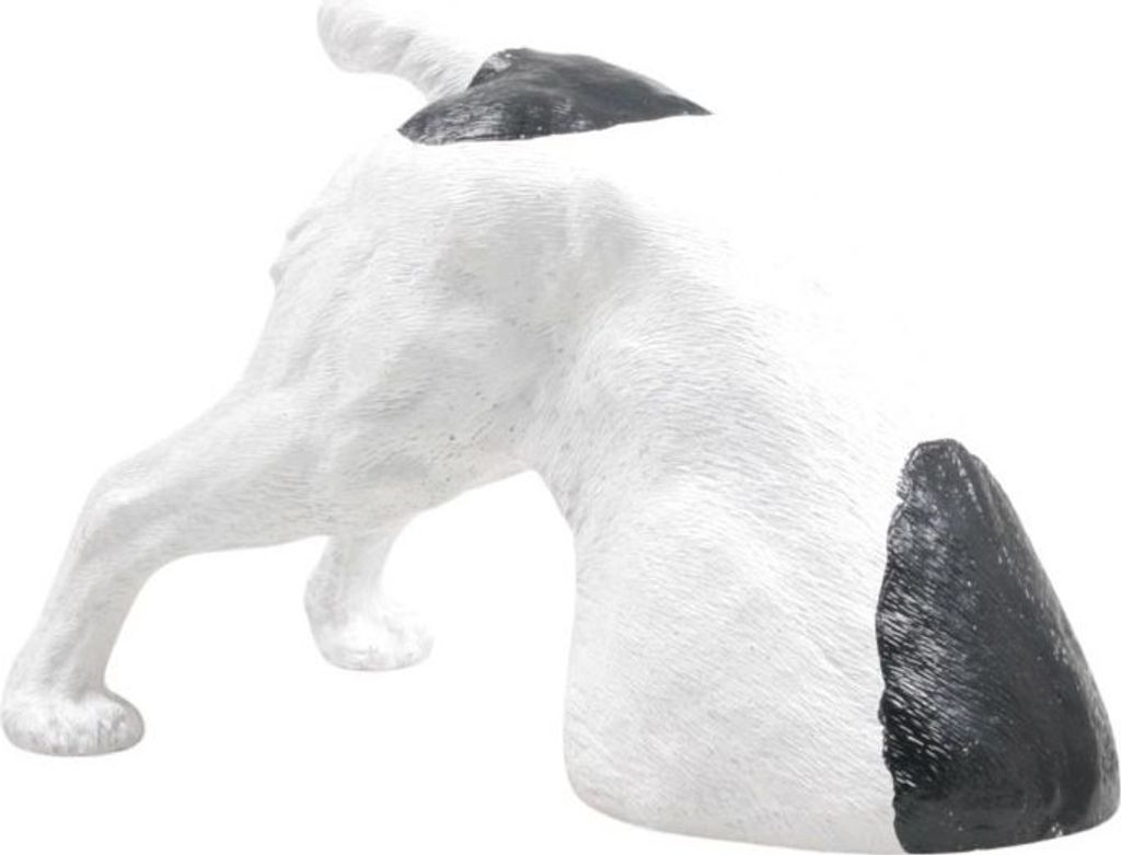 Wühlender Hund aus Kunstharz 30 x 15 x 25 cm