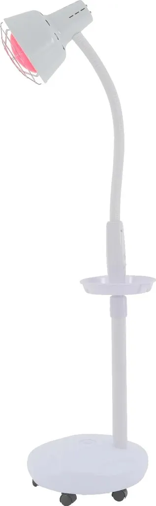 Appareil de thermothérapie infrarouge blanc avec pied télescopique