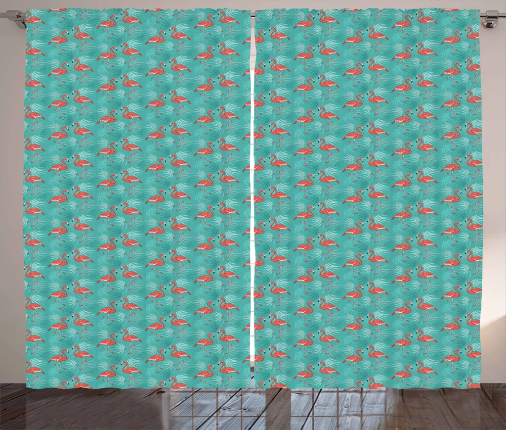 Tenda Tropicale ABAKUHAUS Fenicotteri | Arredo Camera Trendy 280x175