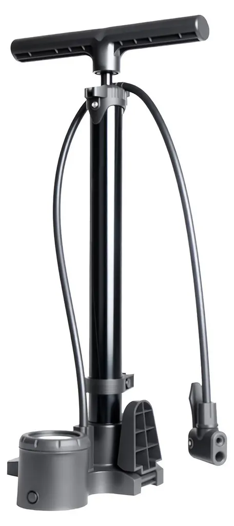 Pompe à vélo pour VTT et vélo de route, gonflage rapide 230 PSI noir