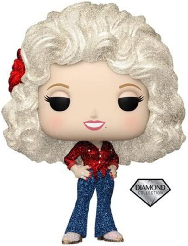 FUNKO POP Rocks - 351 Dolly Parton '77 tour (DGLT) (Exclusive) 9 cm