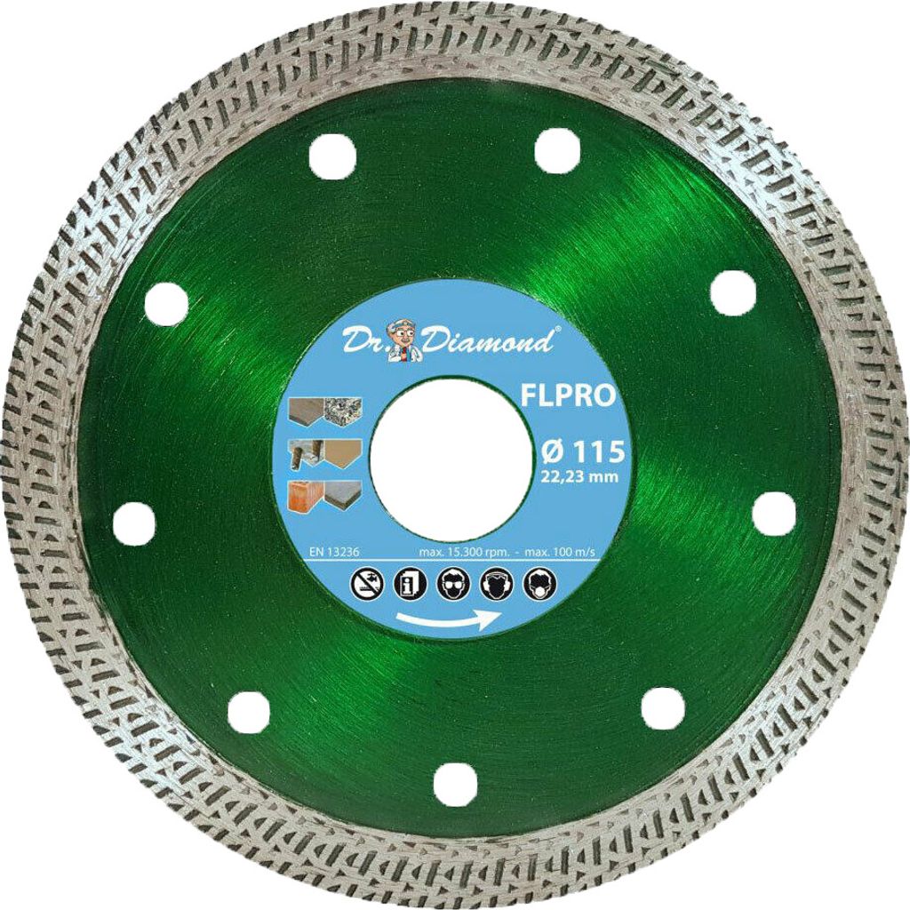 Diamanttrennscheibe Fliese Diamantscheibe 115 mm Variation 1x 115 mm FL Profi