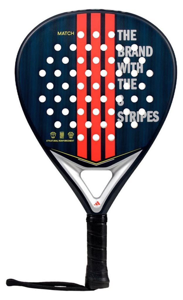 Adidas Padel Match Blue 3.4 2025 Padelschläger Durchsichtig Produktbild 