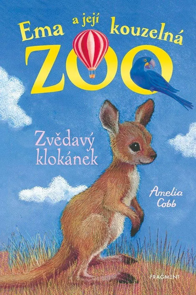 Livre pour enfant Ema und ihr magischer Zoo Neugieriges Känguru