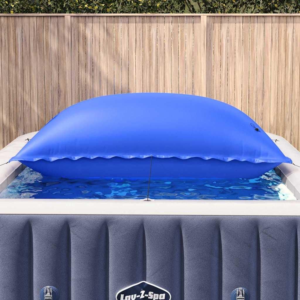 “2026 Modern“ Pool-Kissen Blau 400 x 200 x 140cm PVC - Designermöbel 353699 - Poolzubehör