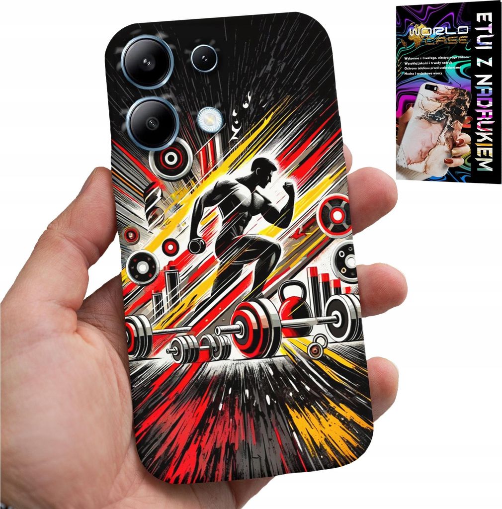 Fall Für Xiaomi Note 13 5G - Fitnessstudio Bodybuilding Hanteln Fitness