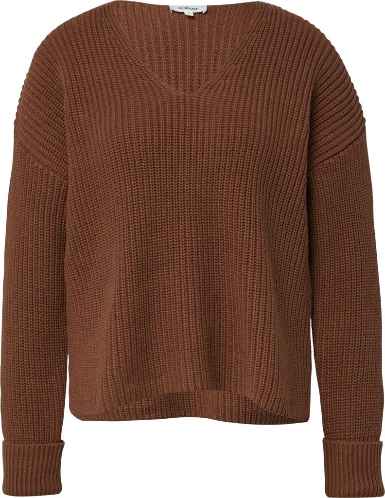 S. Oliver Strickpullover BROWN 40