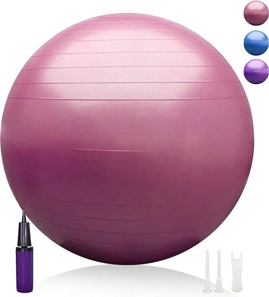 Ballon de Grossesse Barstfest Yoga et Fitness - Taille L Anti-éclatement