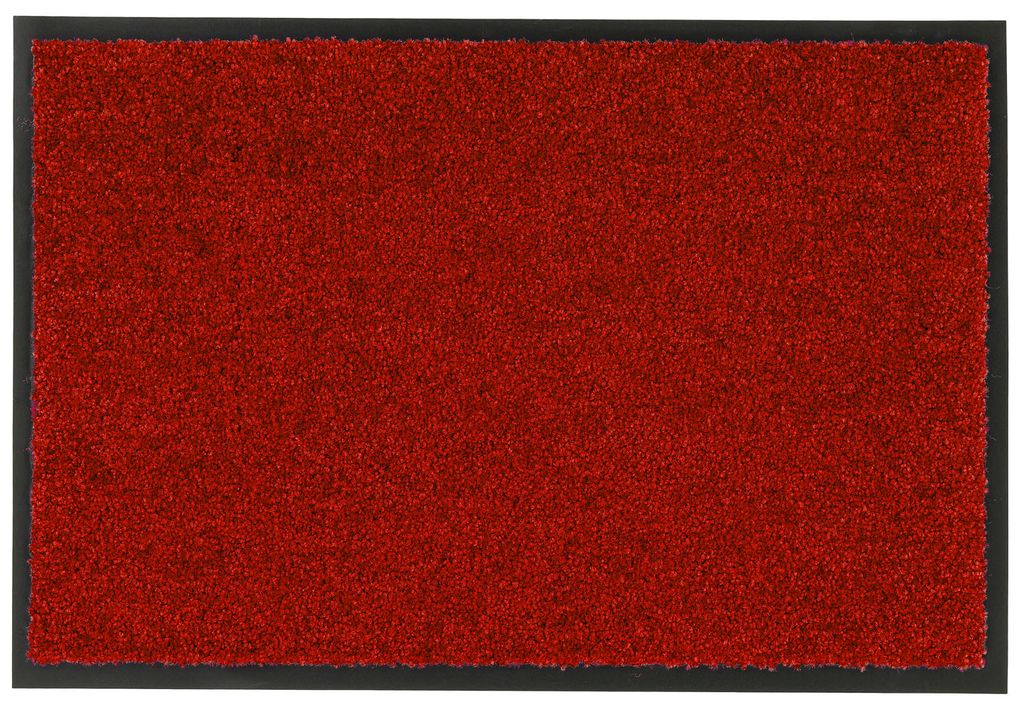 Diamant Sauberlaufmatte Farbe: rot - Fussmatte - Eingangsmatte - Türmatte - Schmutzfangmatte, Größe:800 x 600 mm