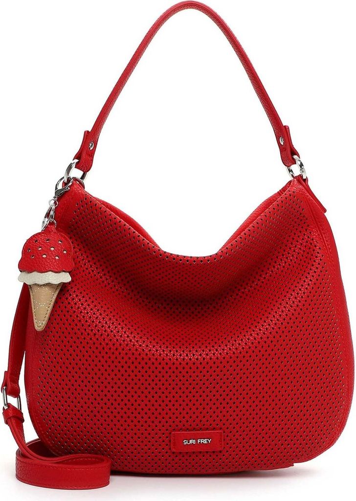 SURI FREY Schultertasche Cilly Bucket Bag Red rot Produktbild 
