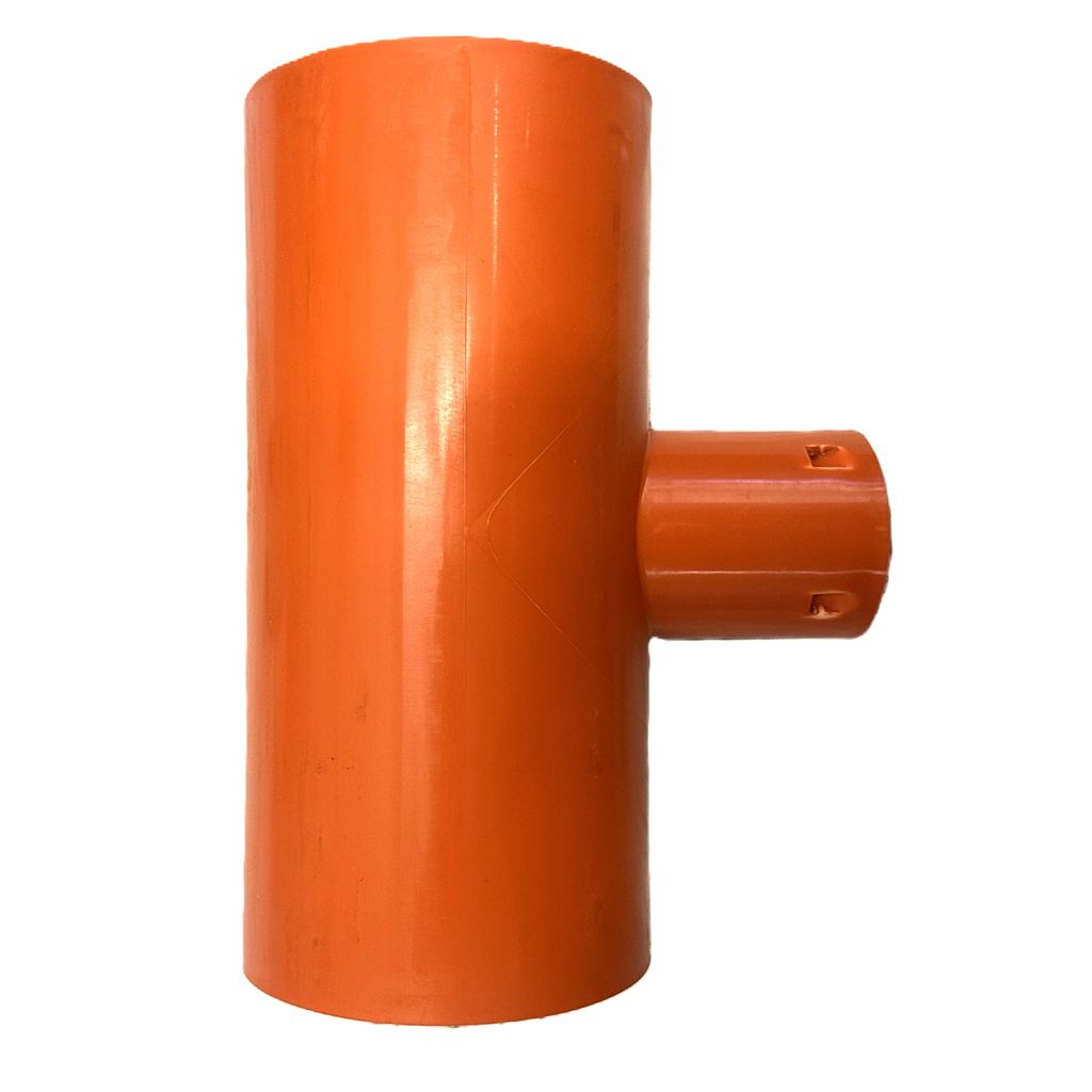 Drainage T Stück Reduzierung DN 100/ DN 50 90° PP Dränage Produktbild 