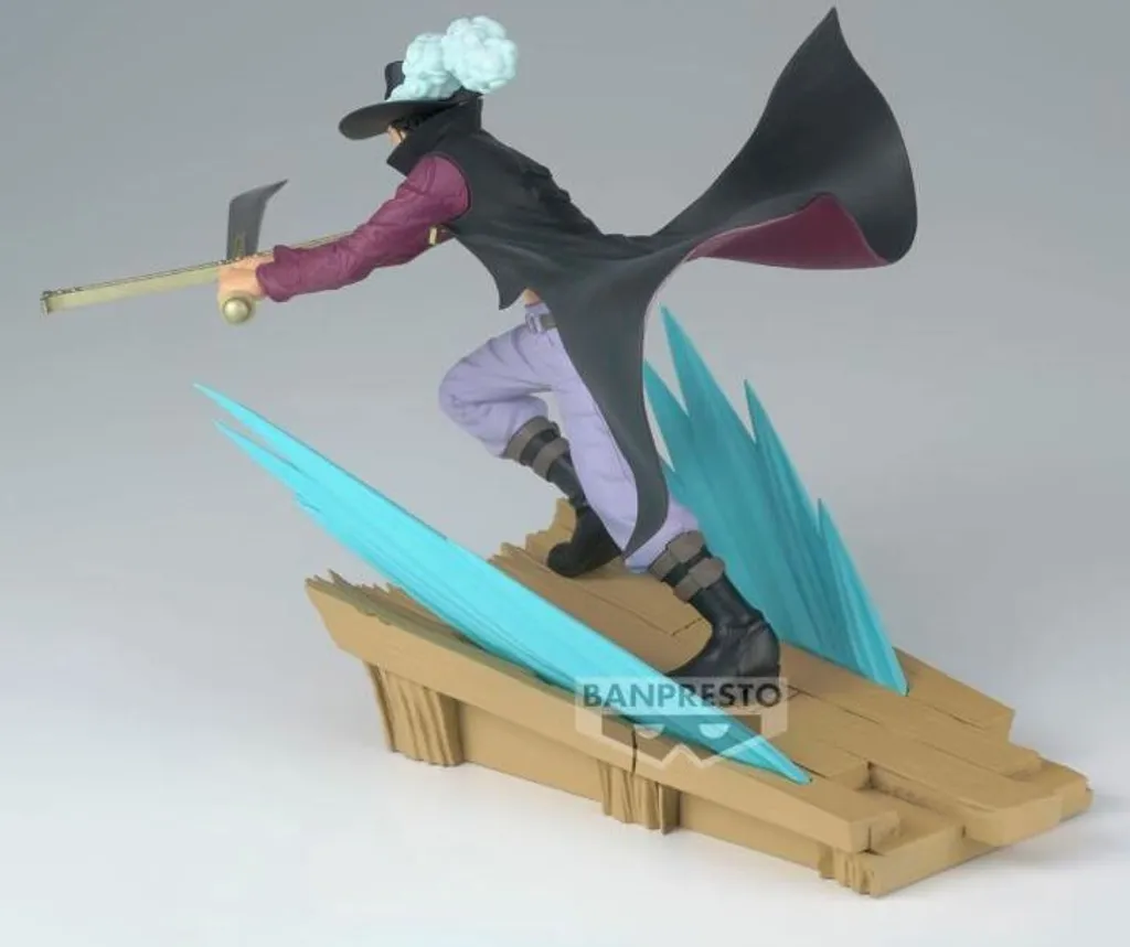 Mihawk One Piece Figurine 12cm Finitions Détaillées et Design Authentique - 3